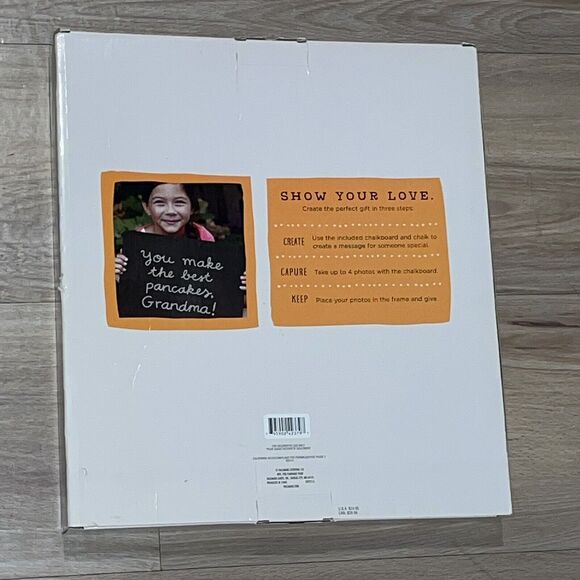 New Hallmark We Love You Because Frame Kit with Chalkboard ED2113 - Picture 2 of 2